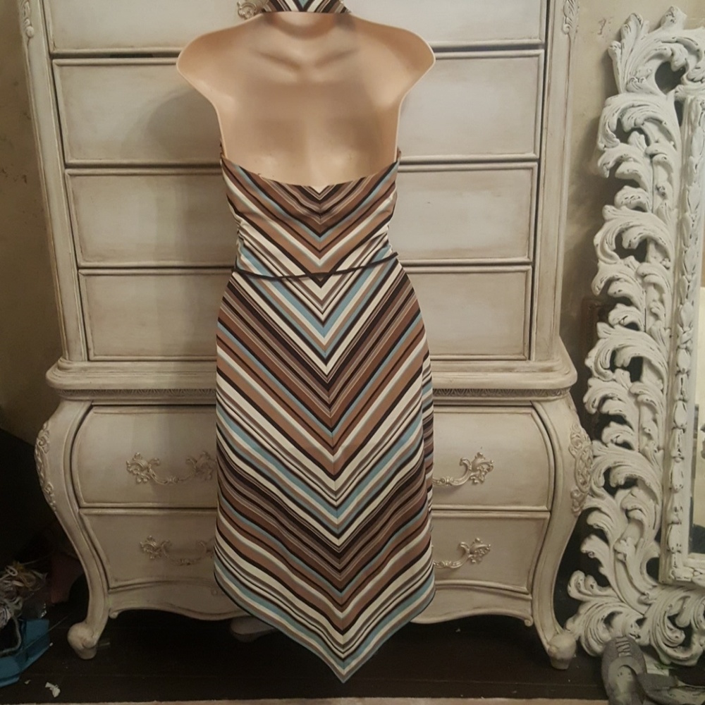 Laundry by Shelli Segal Halter Dress - Picture 3 of 4